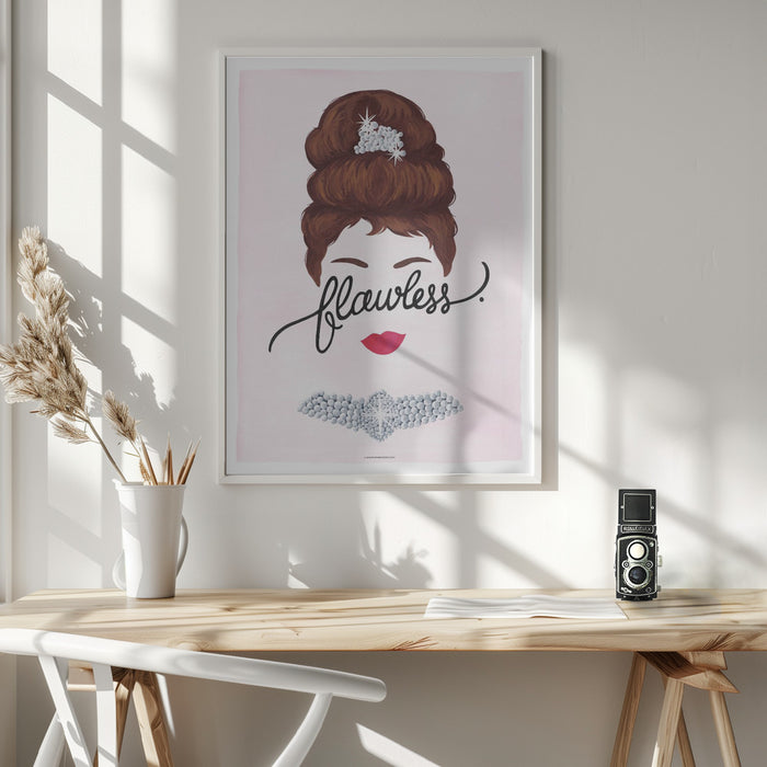 Flawless Audrey Framed Art Wall Decor