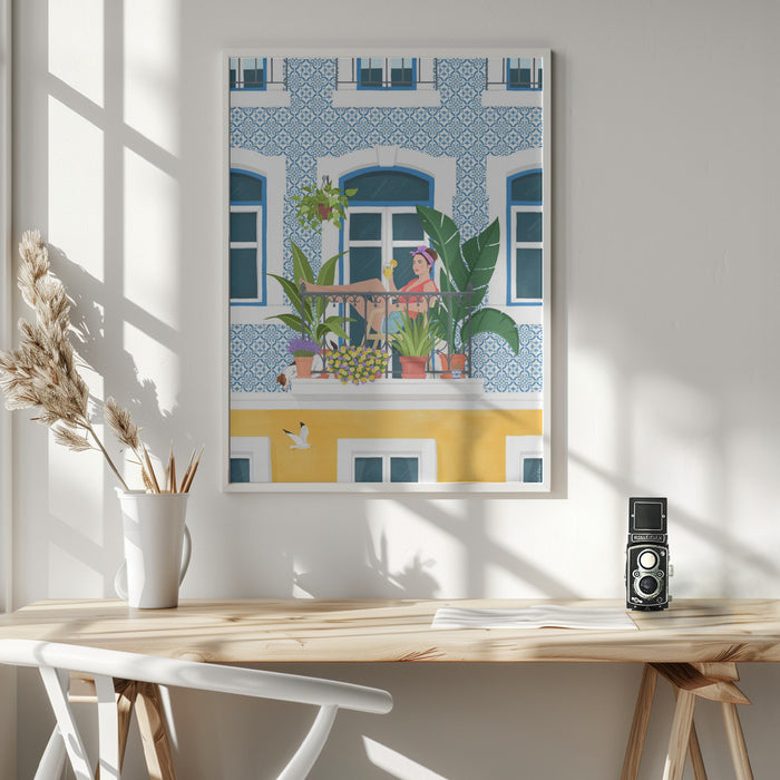 Porto Framed Art Wall Decor