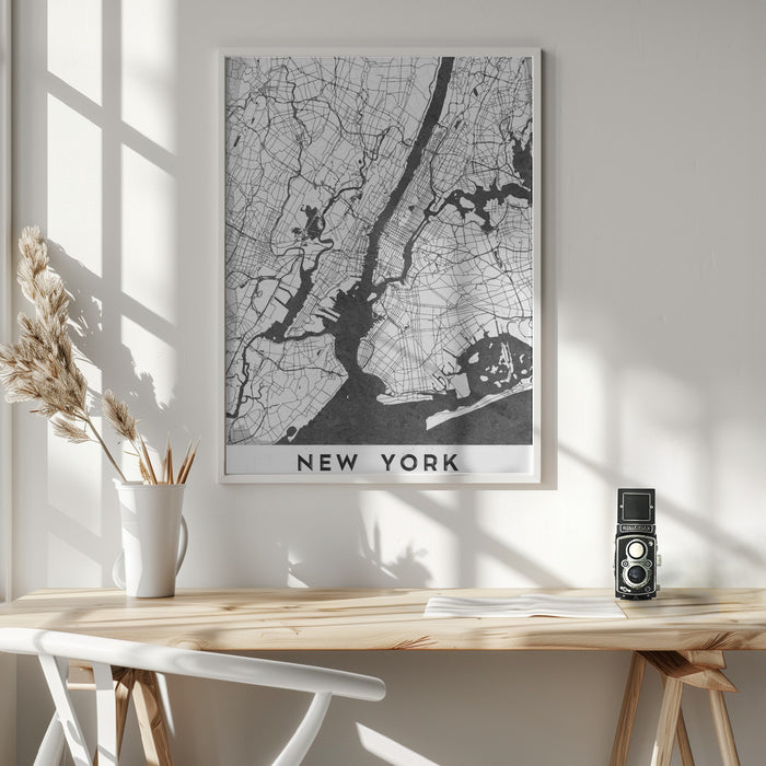 New York Framed Art Wall Decor