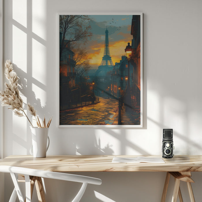 Welcome to Paris Framed Art Wall Decor