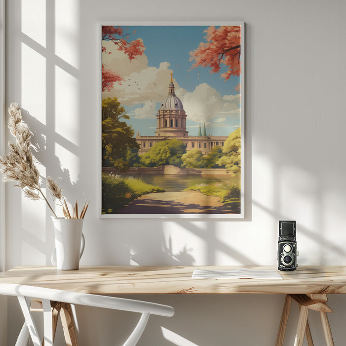 Oxford Travel Art Framed Art Wall Decor