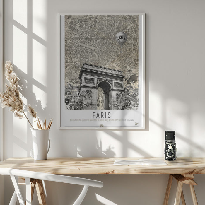 Paris (City Breaks) Framed Art Wall Decor