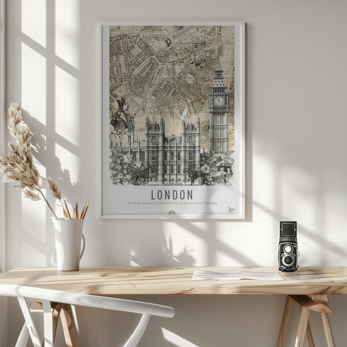 London Westminster (City Breaks) Framed Art Wall Decor