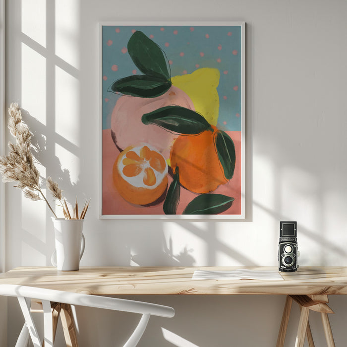 Fruity Summer No 2 Framed Art Wall Decor