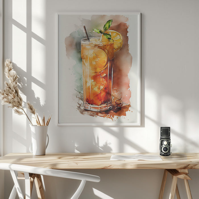 Drinks cocktail Framed Art Wall Decor