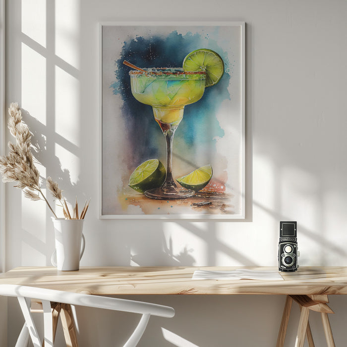 Drinks cocktail Framed Art Modern Wall Decor