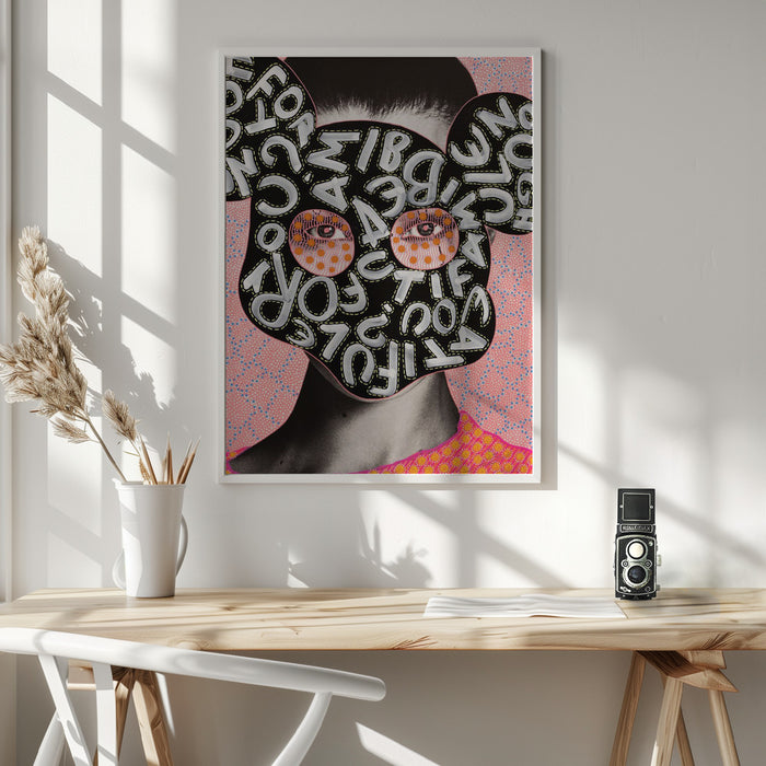 Unpaid Sickness Series   Am I Beautiful Enough for You Framed Art Wall Decor