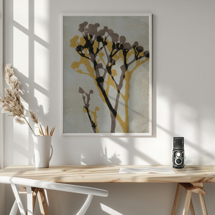 Echoes of Gypsophila Framed Art Wall Decor