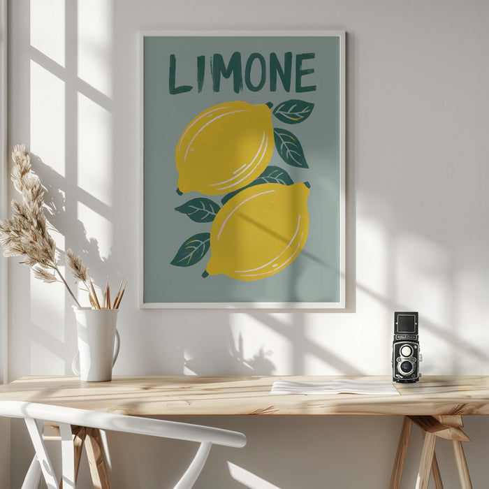 Limone Framed Art Wall Decor