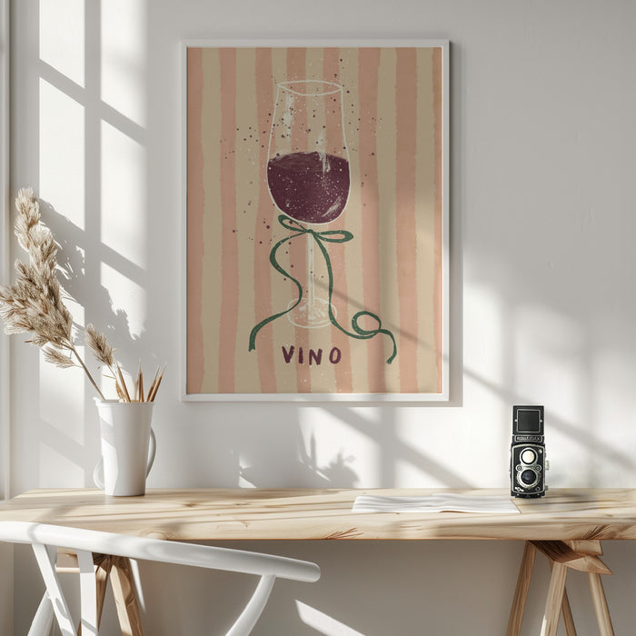 Vino Framed Art Wall Decor