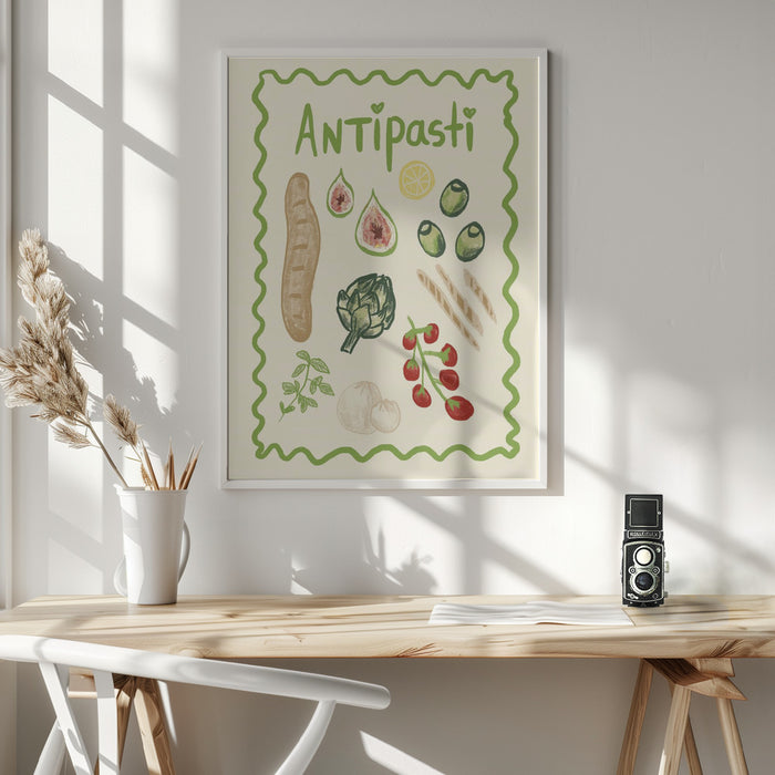 Antipasti Framed Art Wall Decor