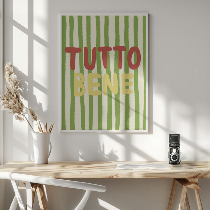 Tutto Bene Framed Art Wall Decor