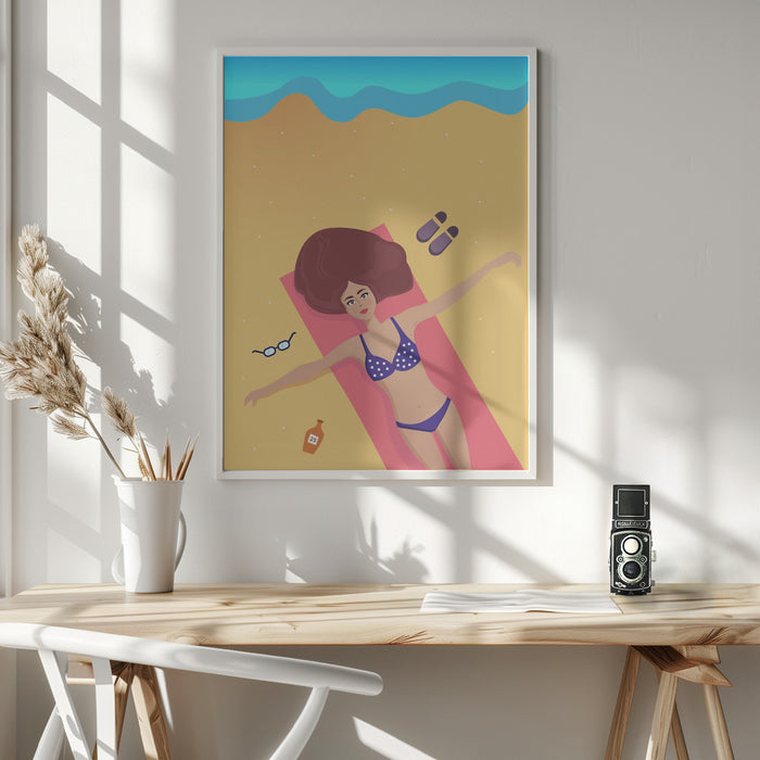 Summer Feeling 1 Framed Art Wall Decor