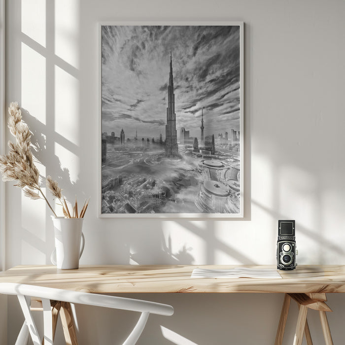 Super Skyline Framed Art Wall Decor