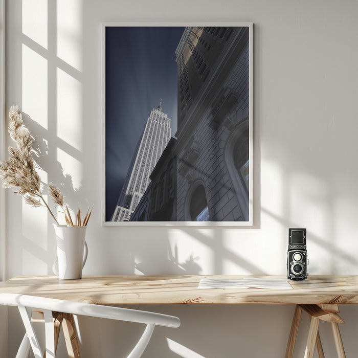 Skyscraper Framed Art Wall Decor