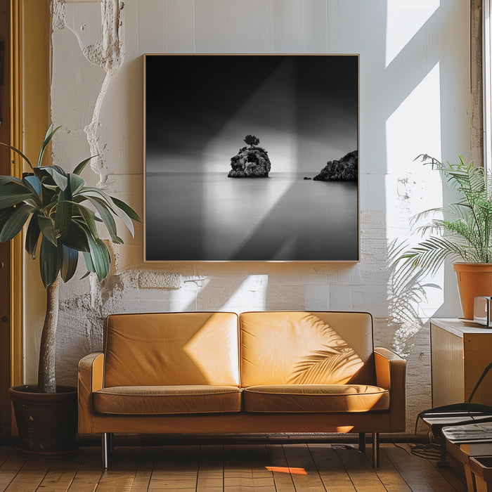 A Piece of Rock 32 Square Canvas Art Print