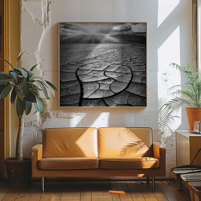 Arid Square Canvas Art Print