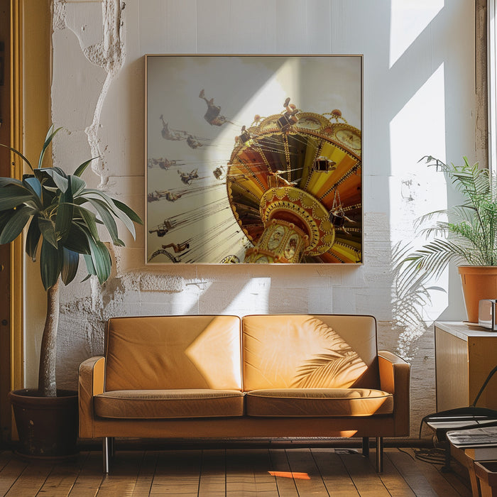 Euphoria Square Canvas Art Print