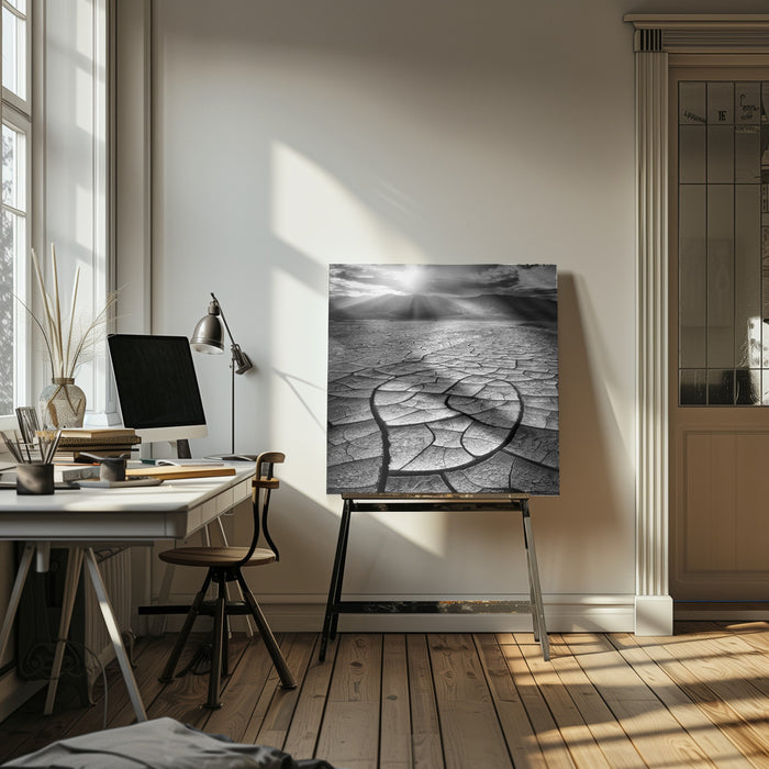 Arid Square Canvas Art Print