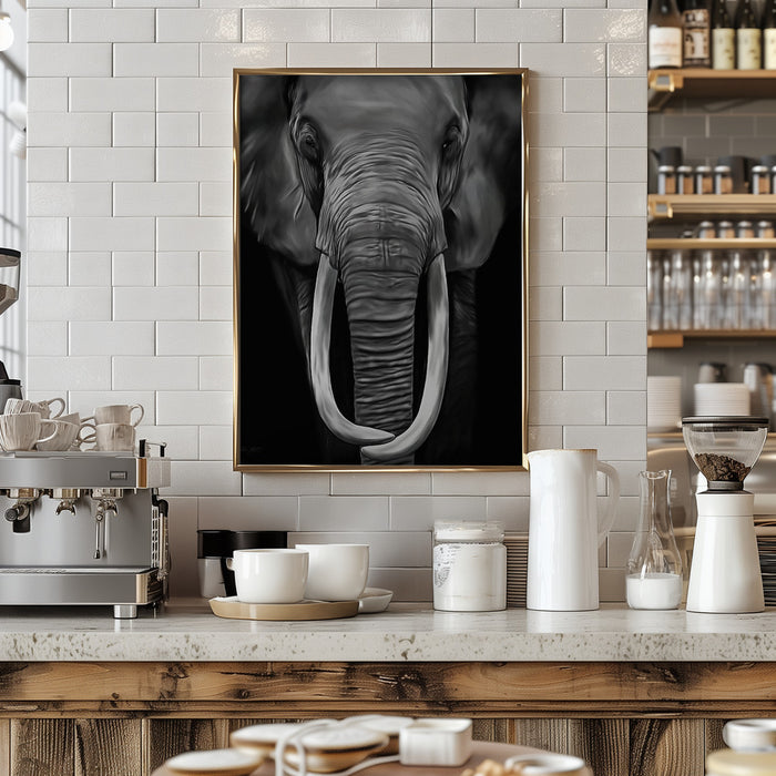 Loxodonta Framed Art Wall Decor