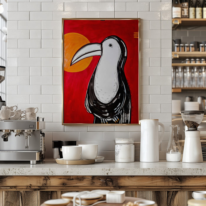 Toucan - it seems that God was in Costa Rica Framed Art Wall Decor