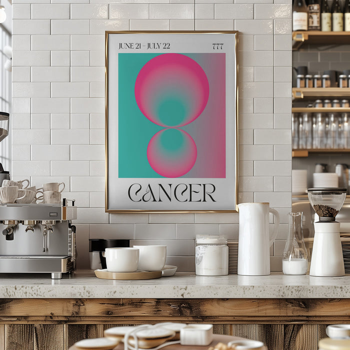 Cancer Framed Art Modern Wall Decor