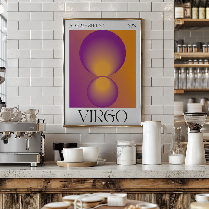 Virgo Framed Art Wall Decor