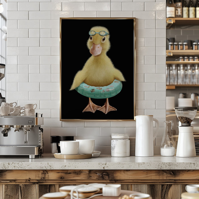 DUCK Framed Art Modern Wall Decor