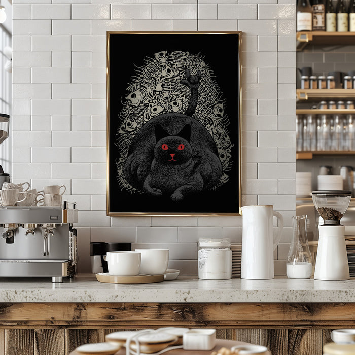 POSSESSED Framed Art Modern Wall Decor