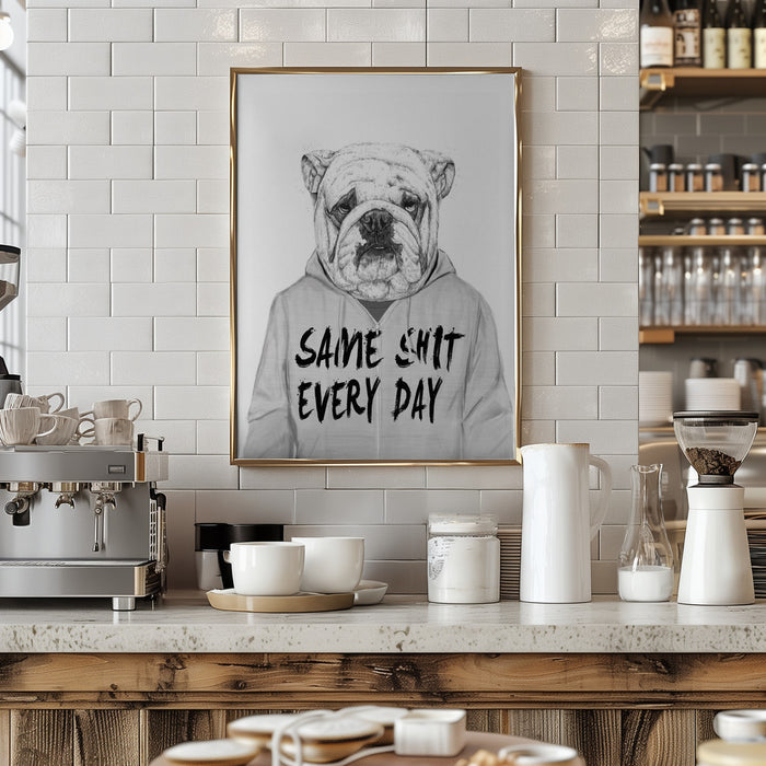 Same shit... Framed Art Modern Wall Decor