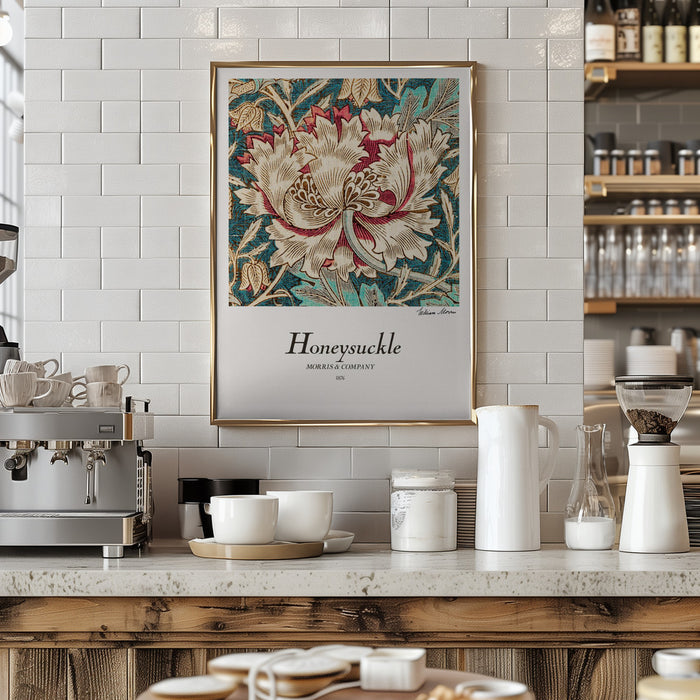 Honeysuckle Framed Art Modern Wall Decor