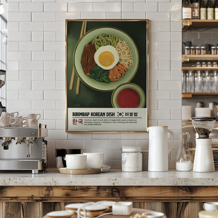 Bibimbap Framed Art Wall Decor