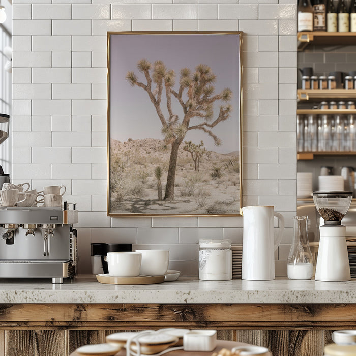 Joshua Tree Framed Art Modern Wall Decor