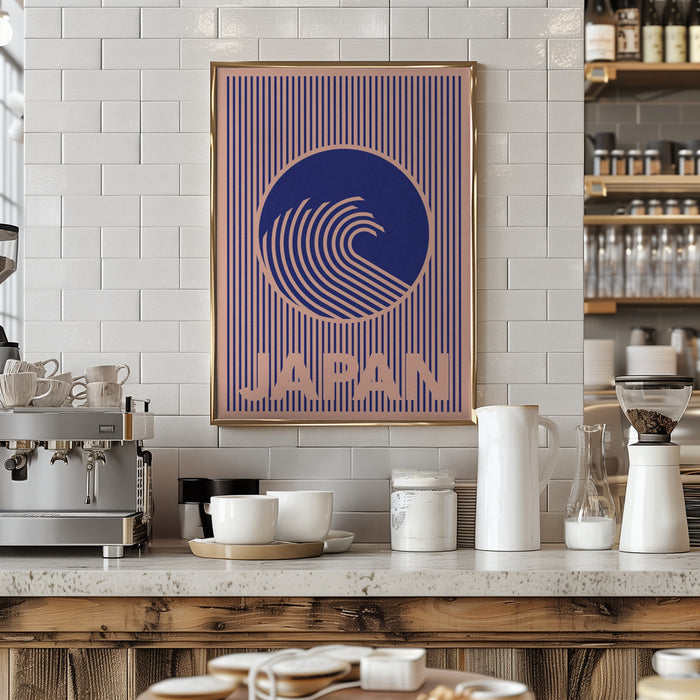 Great Wave of Japan Framed Art Wall Decor