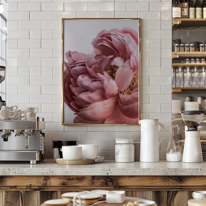 Peony Framed Art Modern Wall Decor