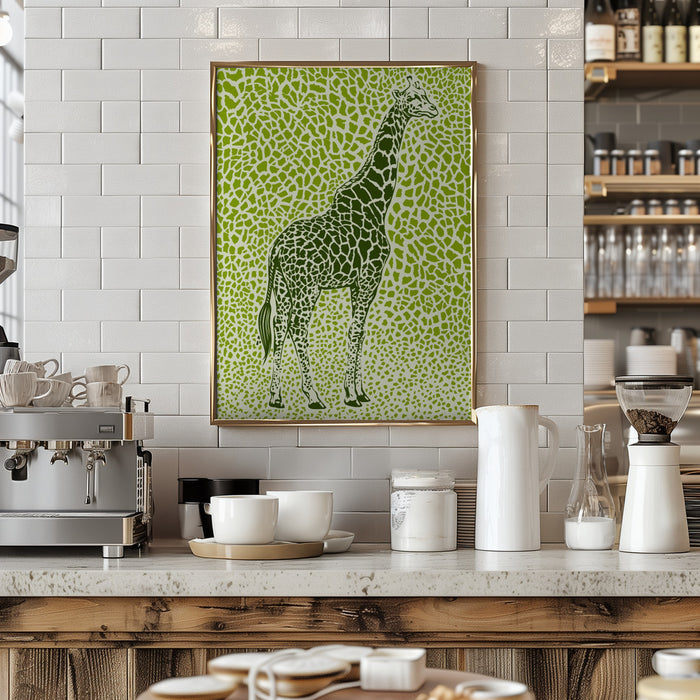 The Majestic Giraffe Framed Art Wall Decor