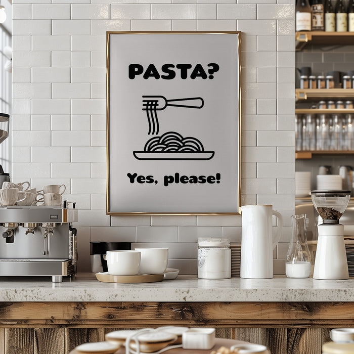 Pasta Framed Art Wall Decor