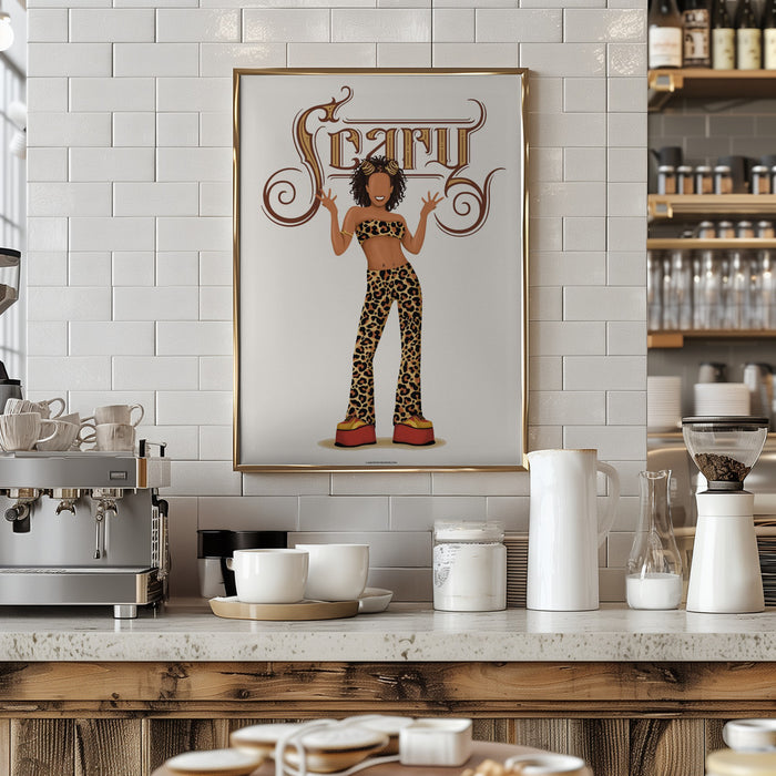 Scary Spice Framed Art Wall Decor