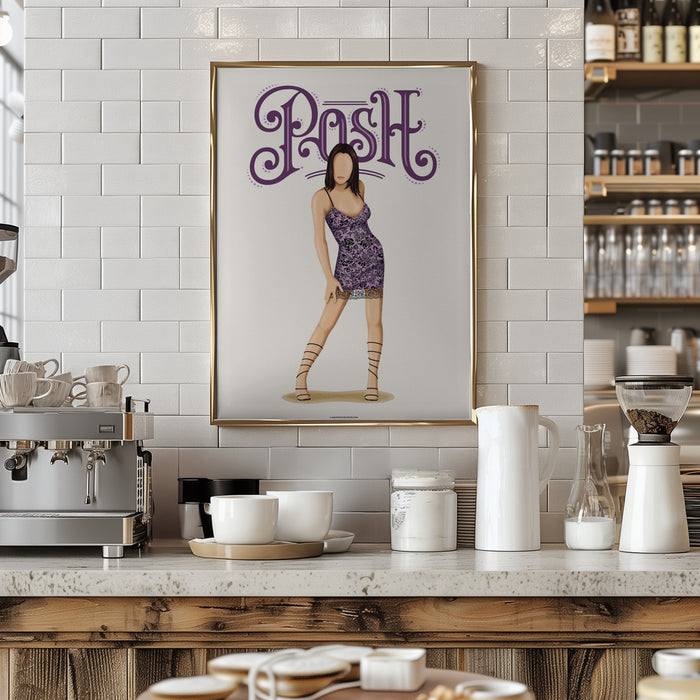 Posh Spice Framed Art Wall Decor