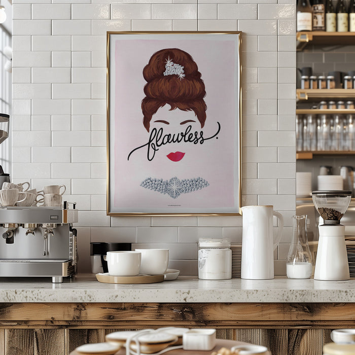 Flawless Audrey Framed Art Wall Decor