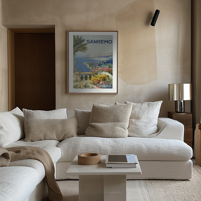 Sanremo : Alicandri Roma Framed Art Modern Wall Decor