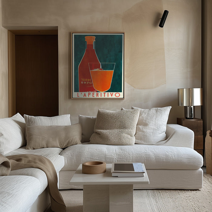 L&#039;aperitivo Framed Art Wall Decor