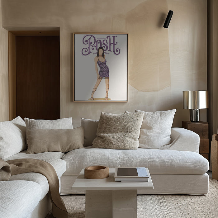 Posh Spice Framed Art Wall Decor