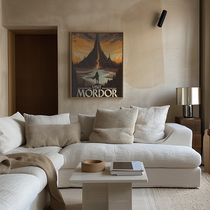 Visit Mordor Framed Art Wall Decor