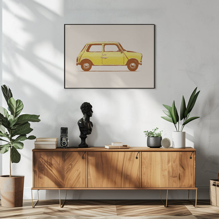 Mini Mr Beans Landscape Framed Art - Stunning Nature Dcor for Home or Office