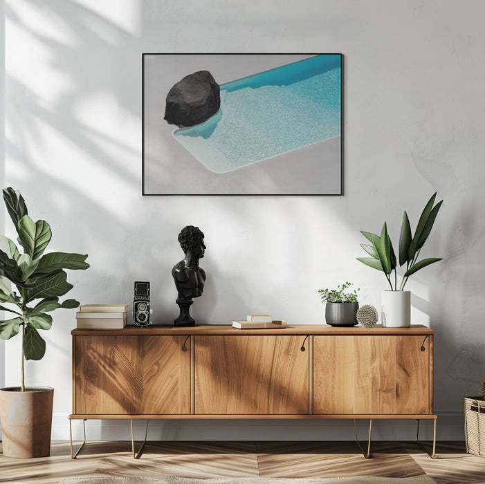 Pool Landscape Framed Art - Stunning Home Decor With a Touch of Nature