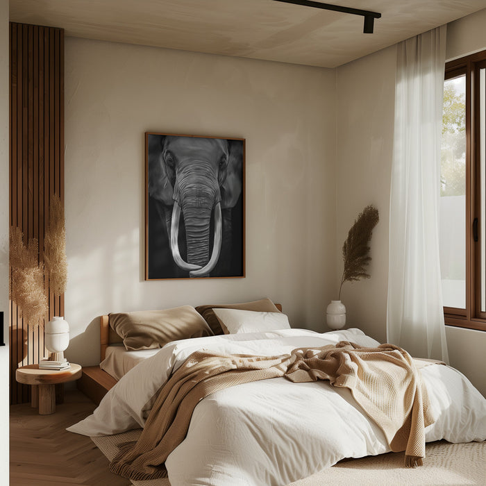 Loxodonta Framed Art Wall Decor