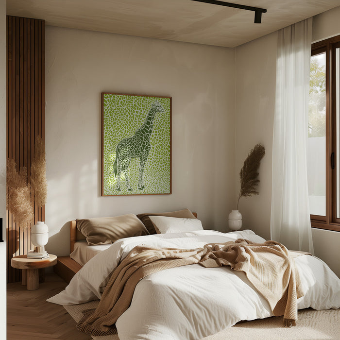 The Majestic Giraffe Framed Art Wall Decor