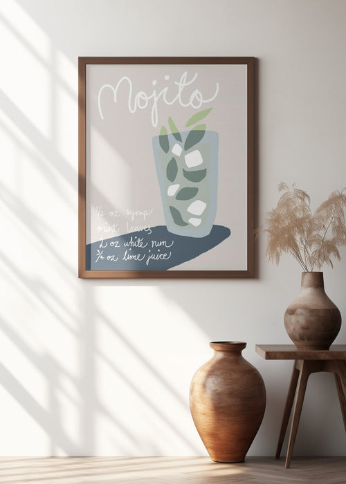 Mojito Framed Art Wall Decor