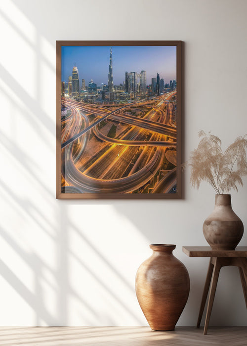 Curvaceous Framed Art Modern Wall Decor